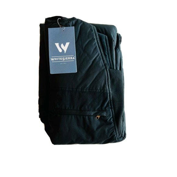 Youth Medium M Insulated Bib Overalls White Sierra Toboggan Snow Winter NEW NWT - Picture 2 of 3